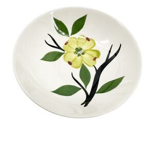 vintage Dixie Dogwood Fruit Dessert Sauce Bowl by Joni China hand painted USA